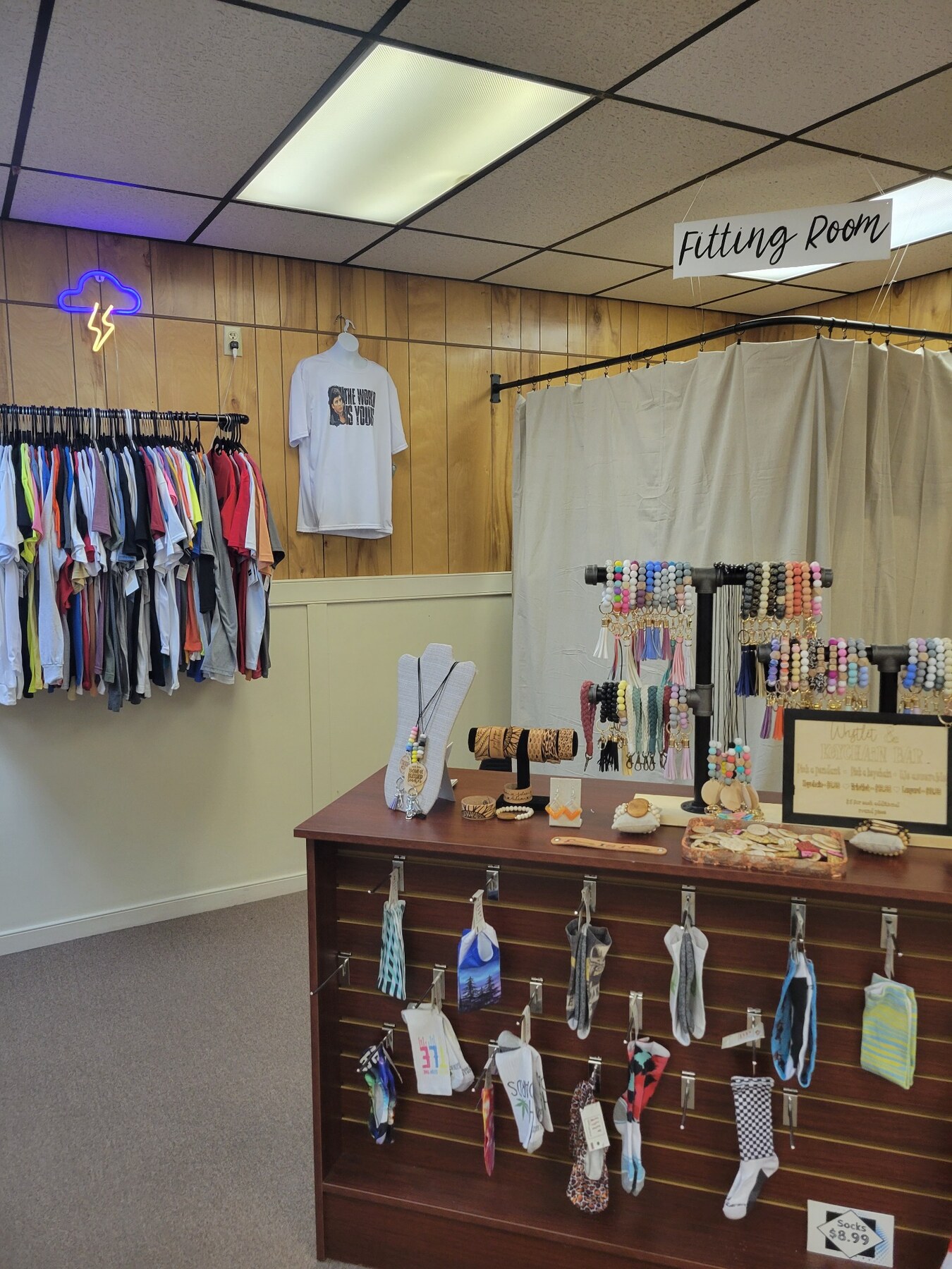 Original ELEVATE 3,000-square-foot shop interior